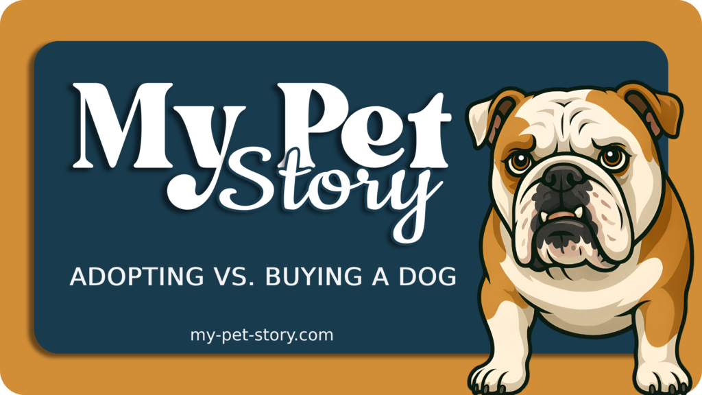 Adopting vs. Buying a Dog