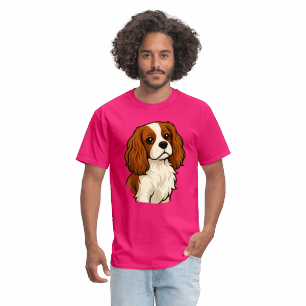 Cavalier King Unisex Classic T-Shirt - Image 3