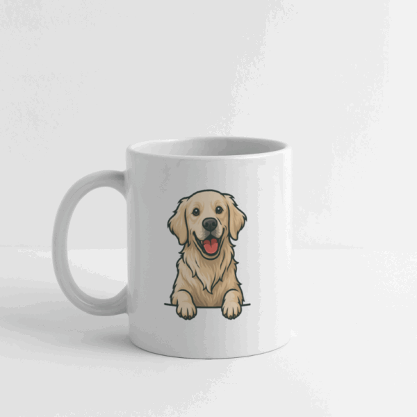 Golden Retriver Coffee/Tea Mug - Image 4