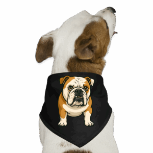 English Bulldog Dog Bandana